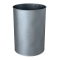 Free-standing litter bin, apporx. 50 l, with lid | Inside container  330 mm, height 440 mm, hot-dip galvanized